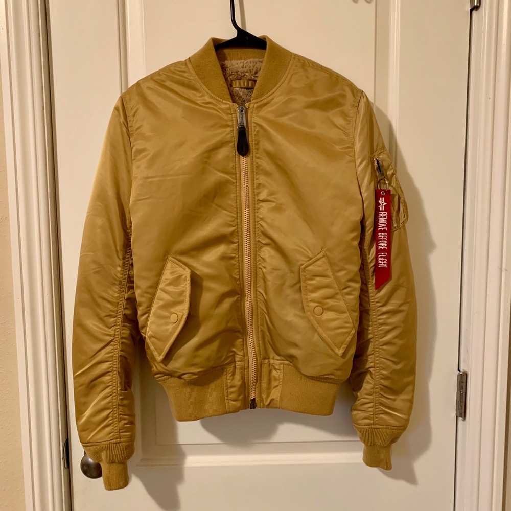 Alpha Industries X Barneys NY MA-1 bomber jacket